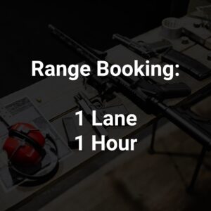 Shooting Range Session (1 Lane, 1 Hour)