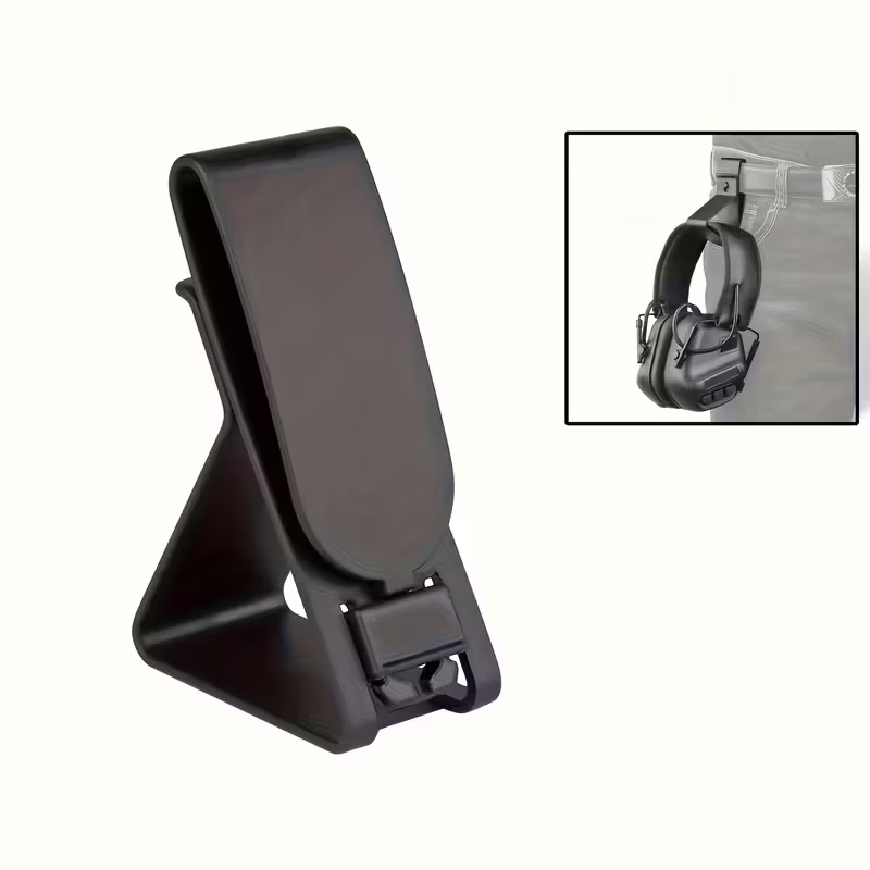 Earmuff Holder & Waist Clip