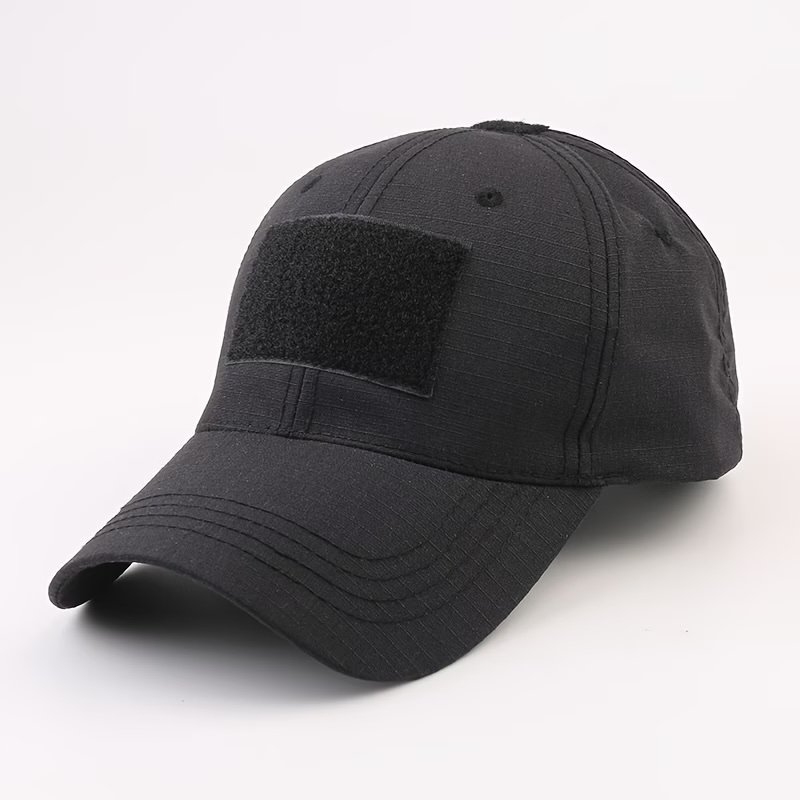 Baseball Cap with Velcro Patches - Image 3