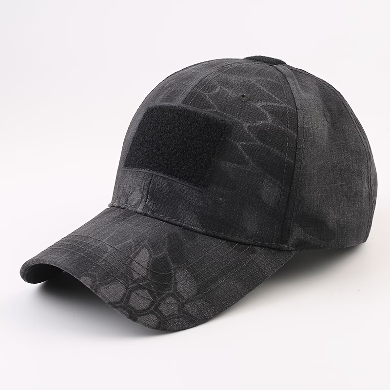 Baseball Cap with Velcro Patches - Image 4