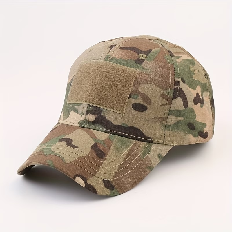 Baseball Cap with Velcro Patches - Image 5