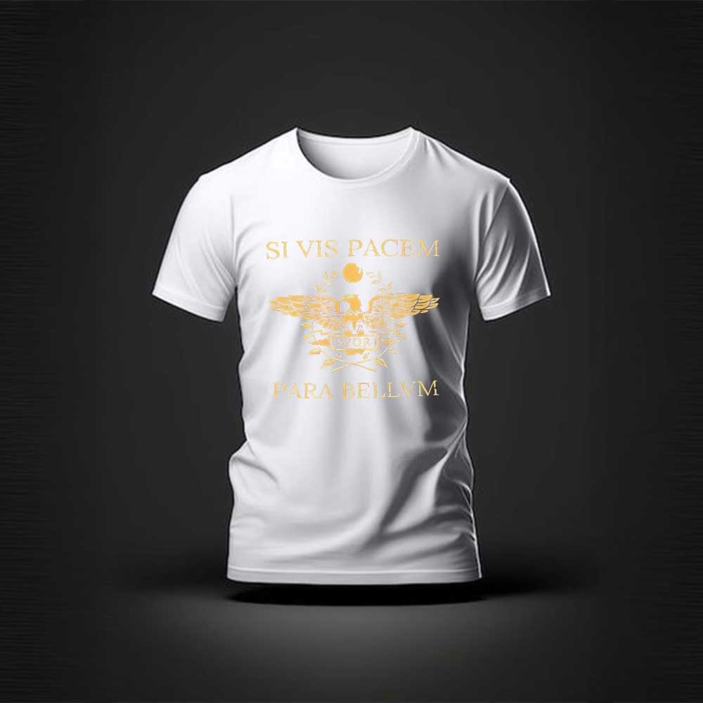 “Si Vis Pacem Para Bellum” T-Shirt - Image 2