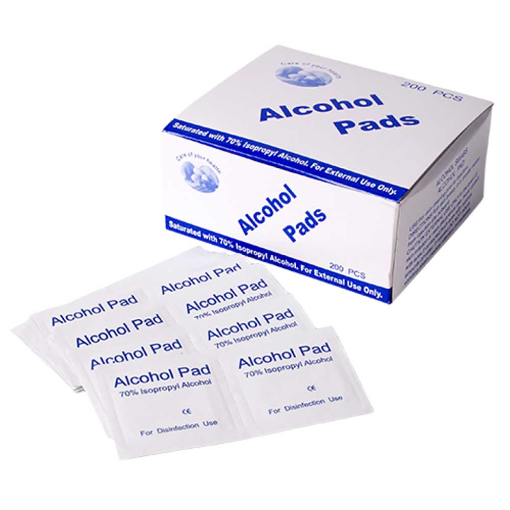 Alcohol Swabs (200/Box)