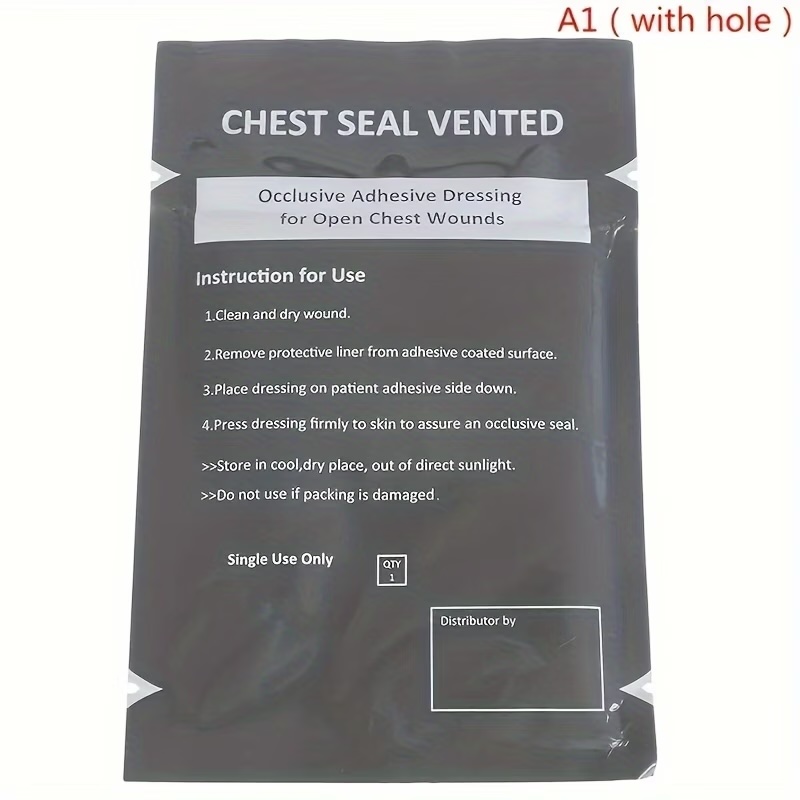 Generic Chest Seal Vented (x1)