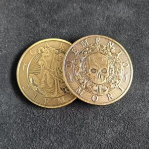 "Memento Mori / Carpe Diem" Challenge Coin